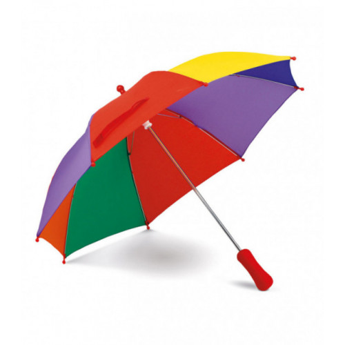 Разноцветен детски чадър - 101283