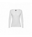 Бяла дамска блуза THC BUCHAREST WOMEN WH - 1046
