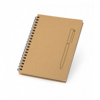 Бележник B6 с химикалка - 10636