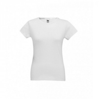 Бяла дамска тениска - 101287