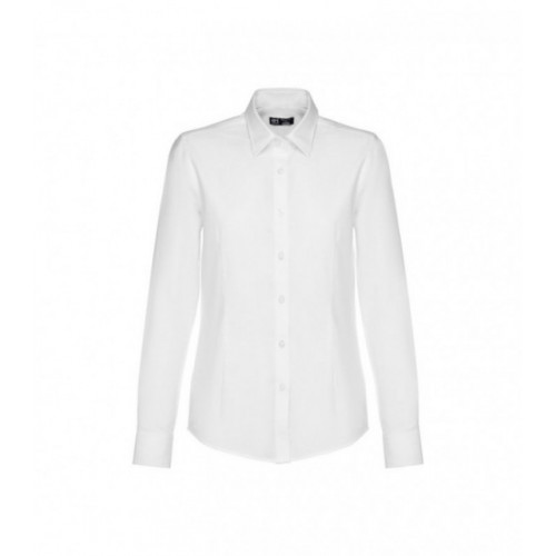Бяла дамска риза - 10105