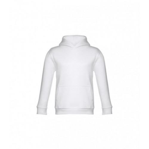 Бял детски унисекс суитчър - 10112